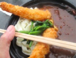 金鯱カレーきしめん